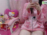 Screenshot from babydollasian586's live webcam sex show video
