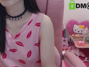Screenshot from babydollasian586's live webcam sex show video
