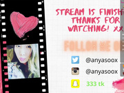 Screenshot from anya_soo_wet's live webcam sex show video