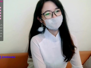 Screenshot from jinnloveu's live webcam sex show video
